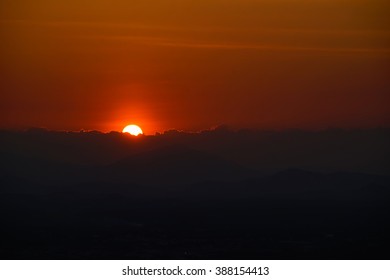 Sunset:Close up,select focus with shallow depth of field:ideal use for background.