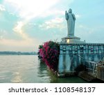 Sunsets at Hussain Sagar lake 