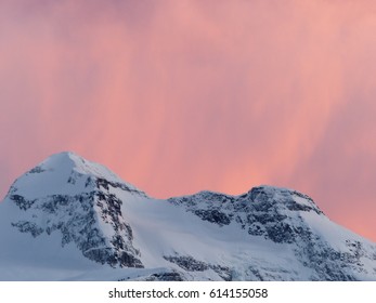 sunsets in the mountains