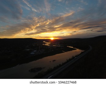 Sunsets On The Chemung River
