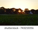 Sunsetting in Illinois.
