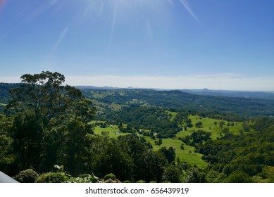 Sunshine Coast Hinterland On Autumn Afternoon