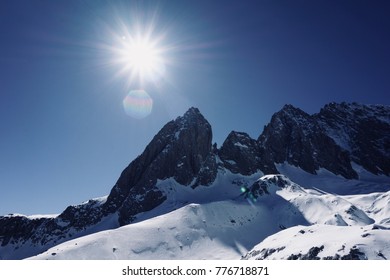 Sunshine and Mountain