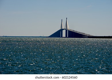 Sunshine Sky Way Bridge Tampa Bay