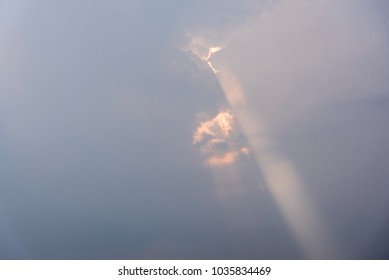 Sunshine through the clouds