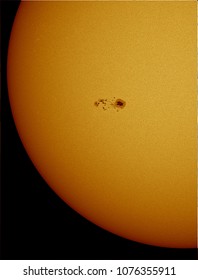 Sunspots On Sun Surface Stock Photo 1076355911 | Shutterstock