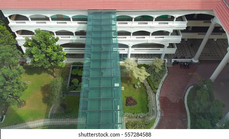 Sunway University, Malaysia - 16 January 2017: A University Based In Bandar Sunway, Selangor. It Has A 10 Hectare Campus Comprising Academic And Residential Blocks Adjacent To The Sunway Lagoon.