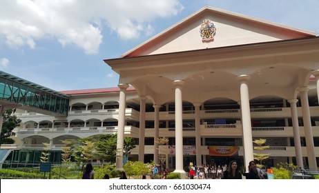 Sunway University, Malaysia - March 2017: A University Based In Bandar Sunway, Selangor. The University Is Equipped With Quality Facilities And Learning Environment.