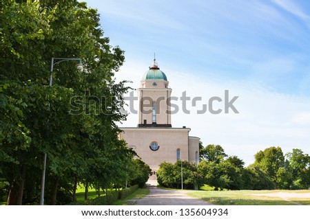 Similar – Image, Stock Photo Helsinki, Finland. Suomenlinna Church In Fortress Of Suomenlinna Or Sveaborg And Partially Fortified Island Harakka At Sunrise Sunset Time. Panorama, panoramic view, Helsinki, Finland. Panorama Panoramic View Of Suomenlinna Church In Fortress Of Suomenl…