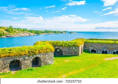 Suomenlinna Fortress In Finland.
