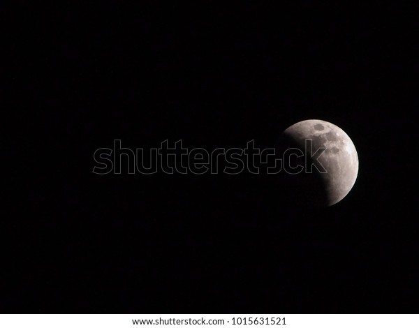 Super Blue Blood Moon Total Lunar Stock Photo Edit Now