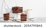 Super chocolatey cake  with dark Belgian chocolate  with ganache cream and chocolate glaze drips.