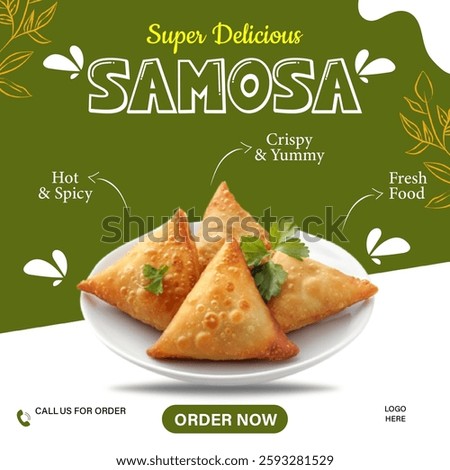 Its a super delicious samosa post