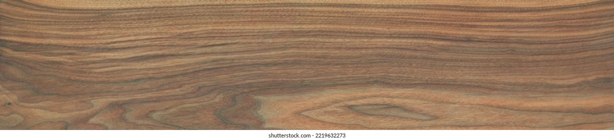 Super Long Walnut Planks Texture Background. Dark Walnut Texture, Walnut Natural Texture, Natural Brown Wood Texture Elements.