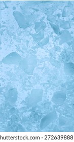 Super Slow Motion of Exploding Ice Shards , Close-up
