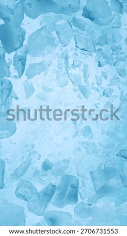 Super Slow Motion of Exploding Ice Shards , Close-up