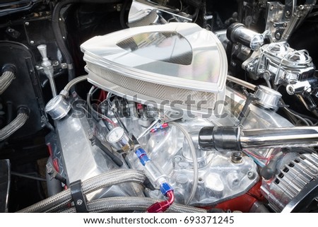 Super sport car engine