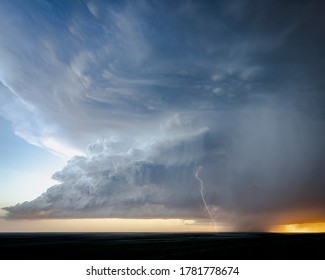 Supercell Storm on the Eastern Plains of Colorado