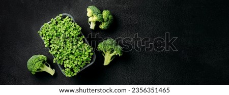 Superfood broccoli sprouts and cabbage rich in sulforaphane and antioxidants - a phytochemicals with anti cancer and anti inflammation effect