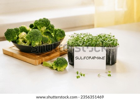 Superfood broccoli sprouts and cabbage rich in sulforaphane - a phytochemical with anti cancer and anti- inflammation action