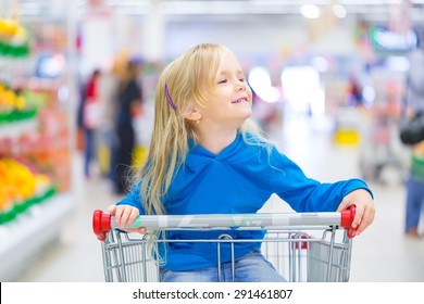 Supermarket, Shopping, Child.