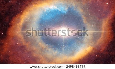 Supernova explosion in the center of the galaxy 