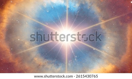 Supernova explosion in the center of the galaxy 