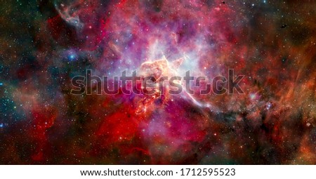 Supernova explosion. Elements of this image furnished by NASA.