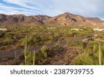 Superstition Mountains, Gold Canyon, Arizona, Sept 2023 