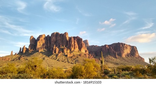 Superstition Mountains Near Phoenix, Arizona