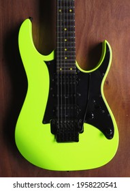 A Superstrat Guitar For Rock And Heavy Metal Music Is 80's Stlye