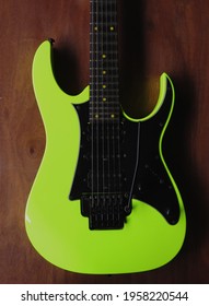 A Superstrat Guitar For Rock And Heavy Metal Music Is 80's Stlye