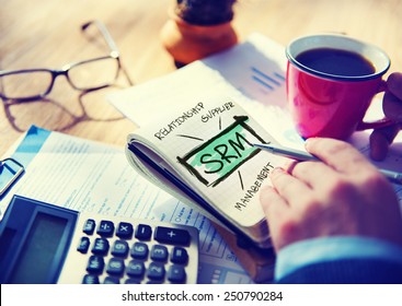 Supplier Relationship Management SRM Assessment Enterprise Analysis Concept