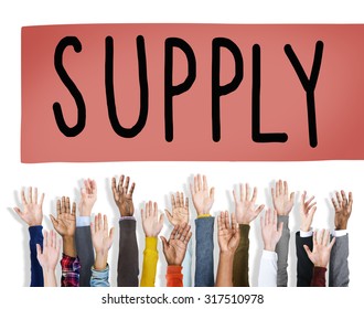 Supply Supplier Production Logistics Industry Concept