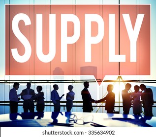 Supply Supplier Production Logistics Industry Concept