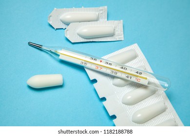 Suppository Anal Vaginal Use Thermometer Candles Stock Photo Edit Now