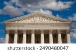 the supreme court building in Washington DC.  Equal justice under law is a phrase engraved on the front of the United States Supreme Court building in Washington D.C. It