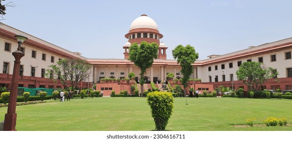 Supreme Court of India.18 may 2023 - Shutterstock ID 2304616711