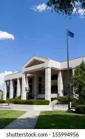 Supreme Court Of Nevada Building In Carson City, NV.