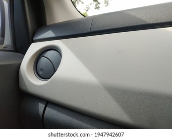 Surabaya, East Java. Car Dashboard Ac Knob 2 Tone Colour Beige And Black
