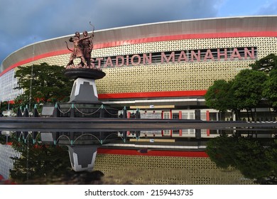 Surakarta, Central Java, Indonesia-May 15, 2022: Manahan Stadium