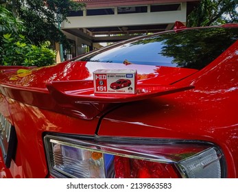 Surakarta Indonesia January 31 2021 Tomica Toyota 86 On The Toyota 86 Spoiler