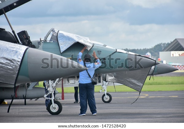 Surakarta Indonesia March 28 2019 Pilot Stock Photo Edit