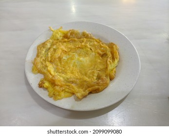 Suraya Seafood Omelette At Kampung Baru