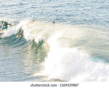 Surf in Australia.  Byron Bay 