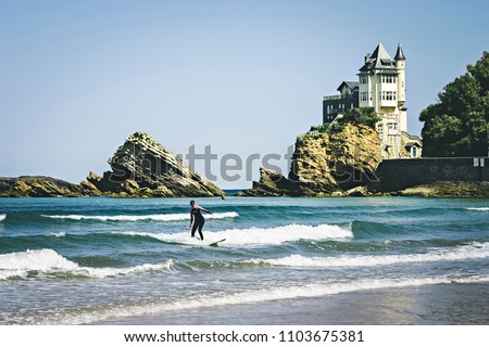 Surf at Biarritz