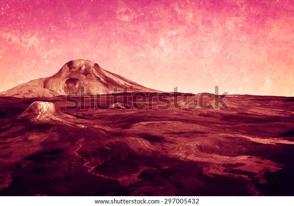 Surface of an Alien World - Elements of this Image
Furnished by NASA