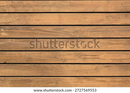 Surface background with rough flat brown wood horizontal pattern