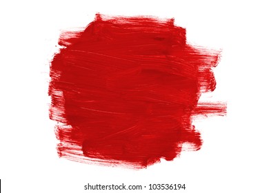 Red Circle Paint Stock Photos, Images & Photography 