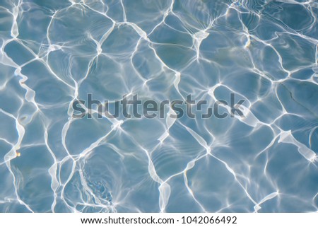 Similar – #A# Poolblau Kunst